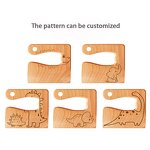 Wooden Toy Knife Manufacturer - 9mm Utility Mini Pocket Safe Kitchen Cutting Toy