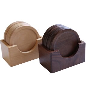 Wood Coaster Set Manufacturer - Customized Mini Craft Wooden Pallet Coaster Set