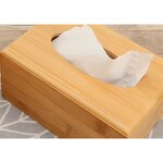Napkin Holder Manufacturer - Eco-friendly Bamboo Wood Square Tissue Box