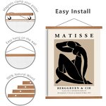 Wall Poster Frame Manufacturer - 21-60cm Eco-Friendly Magnetic Wooden Photo Hanger