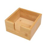 Tissue Box Holder Manufacturer - Custom Unfinished Laser Cut Bamboo Wood Box