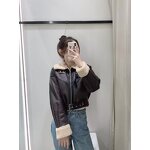 Women Winter Reversible Jacket Factory - OEM Custom Warm Long Sleeve With Belt