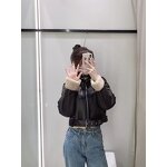 Women Winter Reversible Jacket Factory - OEM Custom Warm Long Sleeve With Belt