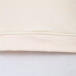 Letter Embroidery Sweatshirt Factory - OEM Custom Women's Round Neck Slim Fit