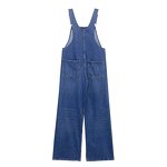 Long Denim Jumpsuit Factory - OEM Custom Fashion Wide-leg Pants Elegant Women's