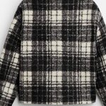 Casual Loose V-neck Plaid Shirt Factory - OEM Custom Spring Men's Classic All-match