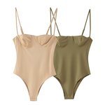 Suspenders Underwear Jumpsuit Factory - OEM Custom Retro Sexy Sleeveless Slim Fit