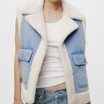 Windproof Warm Vest Factory - OEM Custom Autumn Winter Vintage Patch Pocket
