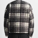 Casual Loose V-neck Plaid Shirt Factory - OEM Custom Spring Men's Classic All-match