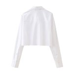 Cropped Blouse Factory - OEM Custom Vintage Button Up Women's Top