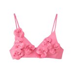 Flower Decorated Vest Long Skirt Set Factory - OEM Custom Retro Camisole High Waist