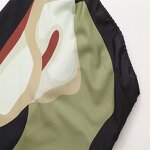 Floral Print Midi Dress Factory - OEM Custom Vintage Backless Side Zipper