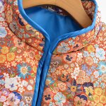 Trend Printed Cotton Coat Factory - OEM Custom Autumn Casual Long Sleeve Women's Coat