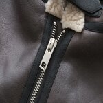 Lapel Vest Motorcycle Fur Vest Factory - OEM Custom Autumn Winter Trend Zipper