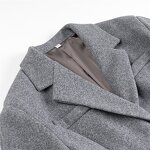 Blended Suit Factory - OEM Custom Spring Autumn Slim Long-sleeved Jacket Skirt