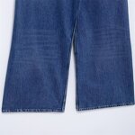 Long Denim Jumpsuit Factory - OEM Custom Fashion Wide-leg Pants Elegant Women's