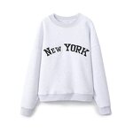 Text Embroidered Velvet Sweatshirt Factory - OEM Custom Sports Retro Ladies Top