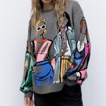 Embroidered Hooded Sweatshirt Factory - OEM Custom Y2k Fashion Women's Pullover