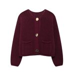 Knitwear Jacket Sweater Coat Factory - OEM Custom Autumn Casual Loose Long-Sleeved