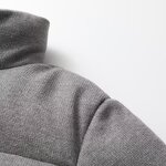 Knitted Fabric Stand Collar Jacket Factory - OEM Custom Autumn New Warm Long-sleeved