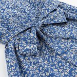 Sleeveless Printed Jumpsuit Factory - OEM Custom Retro Casual Sexy High Waist