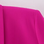 Women's Belt Blazer Factory - OEM Custom Vintage Long Sleeve Pocket Coat