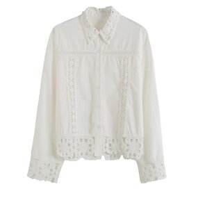 Slit Silk-Satin Blouse Factory - OEM Custom Vintage O-Neck Chic Women's Top