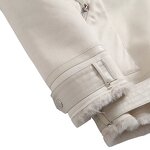 Faux Fur Reversible Jacket Factory - OEM Custom Thickened Warm Long Sleeve Coat