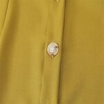 Multicolor Mini Dress Factory - OEM Custom Vintage Short Sleeves Button-Up