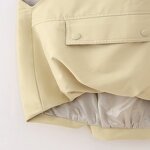 Round Neck Zipper Pleated Vest Factory - OEM Custom European Autumn Classic Retro