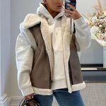 Tank Top Factory - OEM Custom Vintage Sleeveless Turn-Down Collar Side Pocket