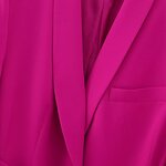 Women's Belt Blazer Factory - OEM Custom Vintage Long Sleeve Pocket Coat