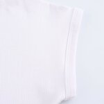 Knitted Jumpsuit Factory - OEM Custom Summer Slim Sexy Round Neck Short Sleeve