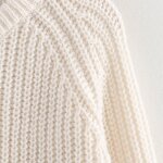 Knitted Loose Sweater Factory - OEM Custom Retro Round Neck Single-Breasted