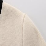 Short-sleeved Knitted Jacket Factory - OEM Custom Retro Round Neck Button Decoration