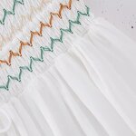 Embroidered Midi Skirt Factory - OEM Custom Retro High Elastic Drawstring