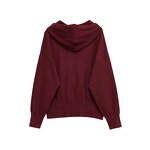 Hooded Knitted Sports Sweater Factory - OEM Custom Zipper Casual Women's Top