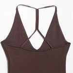 Suspender Jumpsuit Factory - OEM Custom Retro Sexy Sleeveless Slim Fit Female