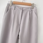 Solid Color Vest Trousers Suit Factory - OEM Custom Retro Belt Suit Vest