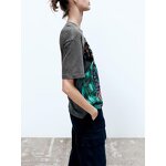 Character Print T Shirt Factory - OEM Custom Vintage Crew Neck Streetwear Tee