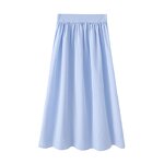 Striped Suit Factory - OEM Custom Spring Short-sleeved Top and Skirt Two-piece