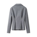 Blended Suit Factory - OEM Custom Spring Autumn Slim Long-sleeved Jacket Skirt