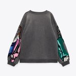 Embroidered Hooded Sweatshirt Factory - OEM Custom Y2k Fashion Women's Pullover
