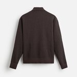 Lapel Knitted Slim Polo Sweater Factory - OEM Custom Men's Autumn Winter Striped