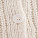 Knitted Loose Sweater Factory - OEM Custom Retro Round Neck Single-Breasted