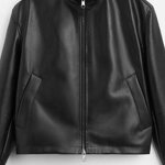 Imitation Leather Short Jacket Factory - OEM Custom Spring Men's Retro Classic Black