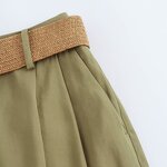 Women's Bermuda Shorts Factory - OEM Custom Summer Casual Classic Vintage High Waist