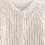 Knitted Loose Sweater Factory - OEM Custom Retro Round Neck Single-Breasted