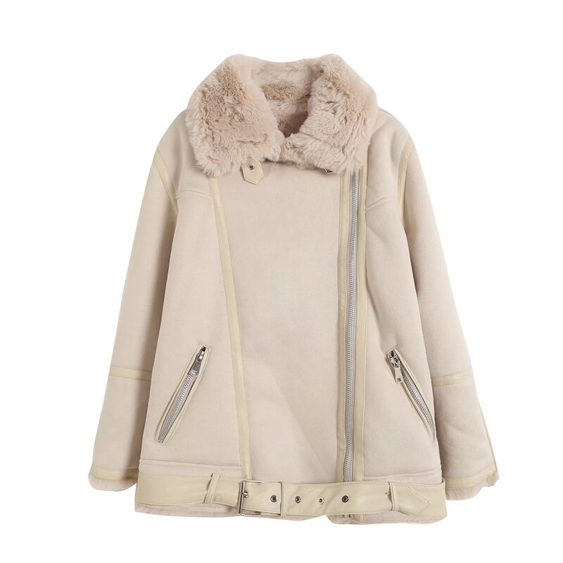 Oversize Winter Jacket Factory - OEM Custom Faux Fur Reversible With Belt