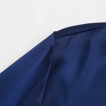 Multicolor Satin Shirt Factory - OEM Custom Vintage Button Up Women's Top